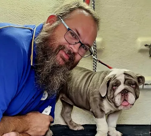 Mark Blue Wheelers Ellenbrook dog groomer