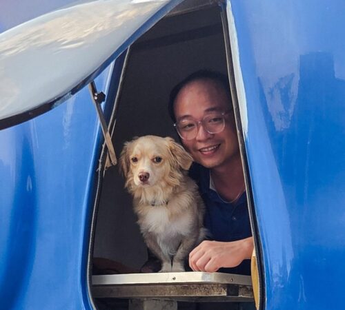 Khoi, Blue Wheelers Darwin Central. NT. Dog Groomer