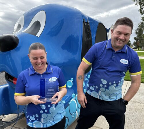 Alan and Amanda Bates from Blue Wheelers Tarneit