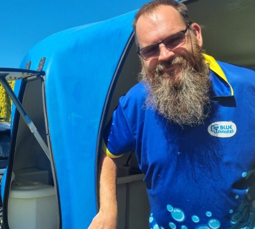 Mark, mobile dog groomer, Blue Wheelers Ellenbrook WA