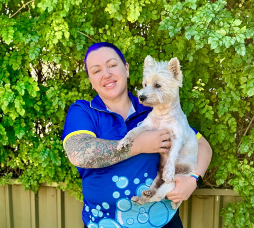 Rehanna, dog groomer, Blue Wheelers Prospect, SA