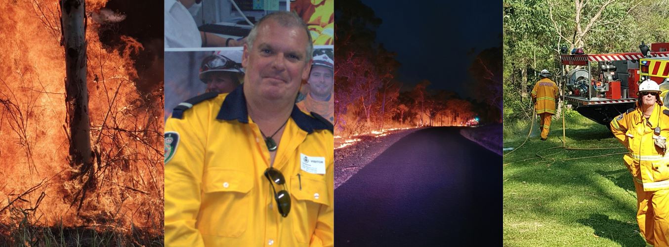 firefighter, bush fires,