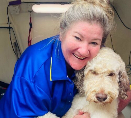 Maria, Blue Wheelers Southport. QLD. Dog Groomer